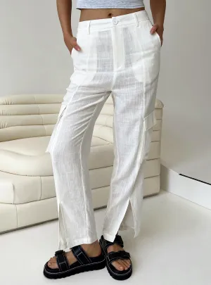 Aki Pants White