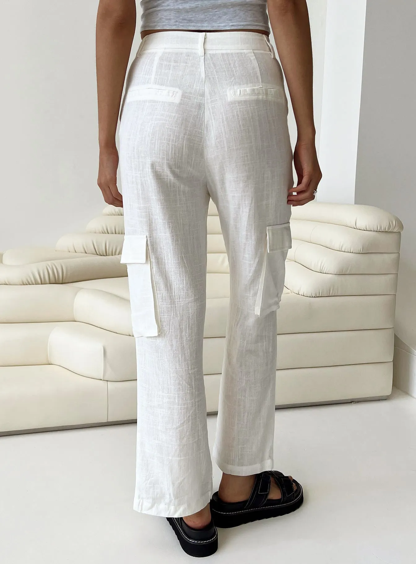 Aki Pants White