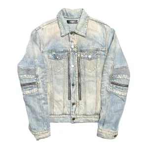 Amiri MX2 Tonal Denim Trucker Jacket