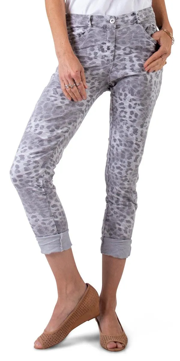 Antonella Cheetah Print Pant