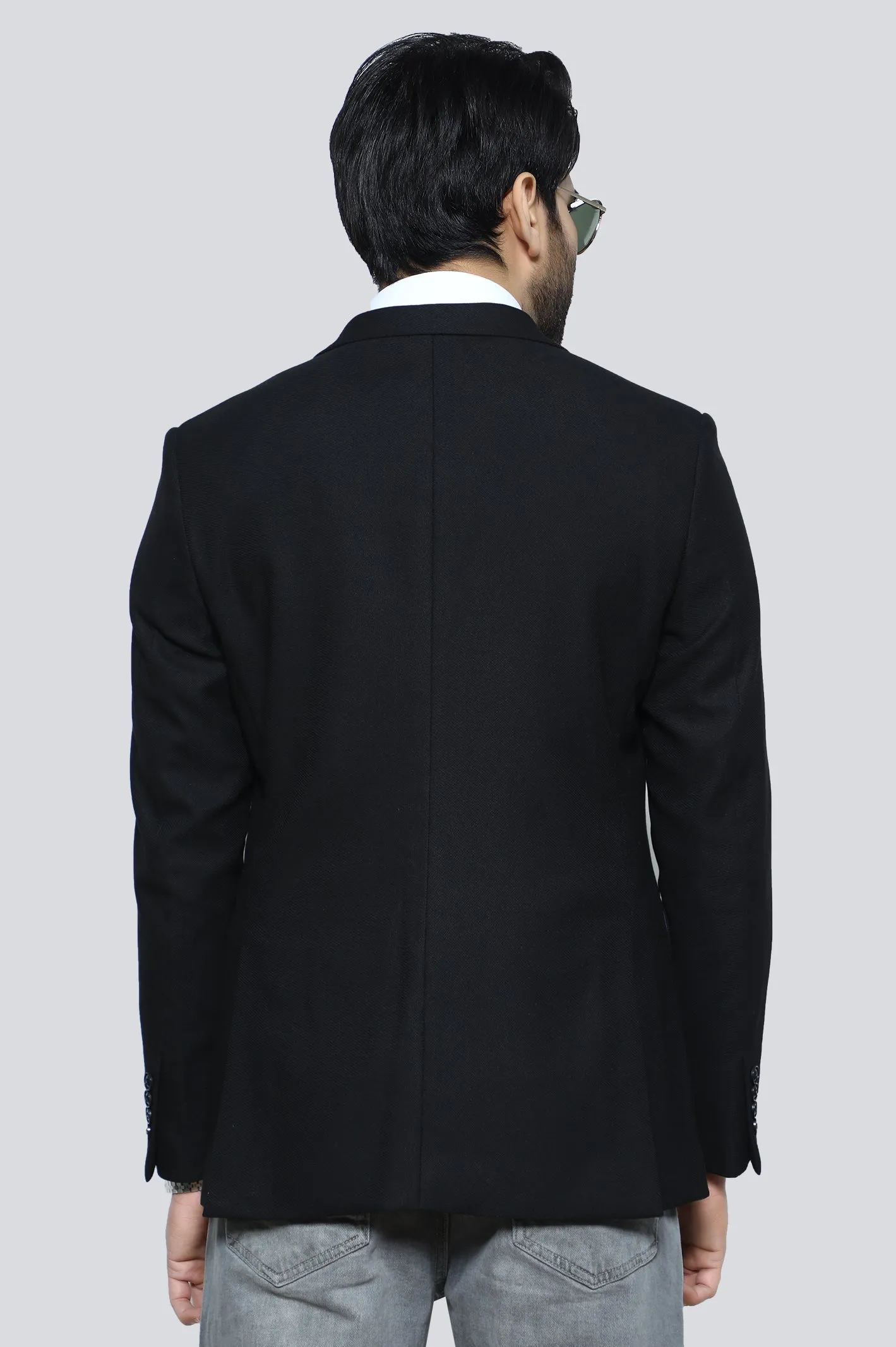 Black Blazer for Men's