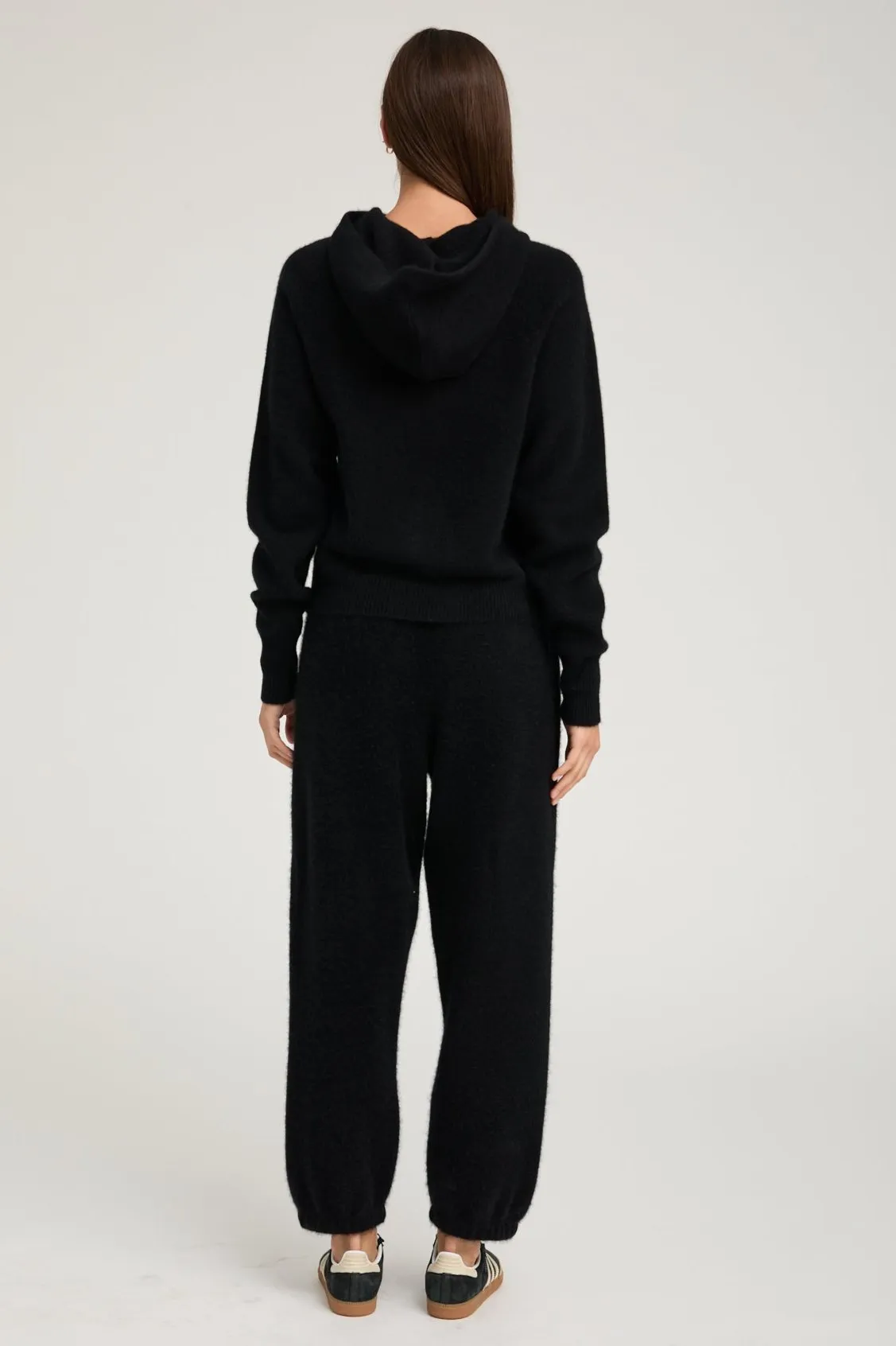 Black Cashmere Sweatpants