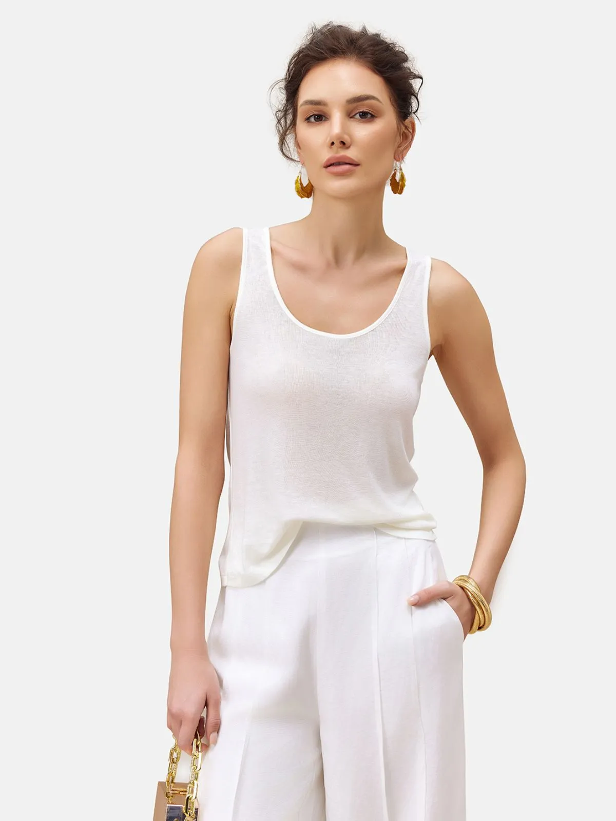 Breathable Linen Vest