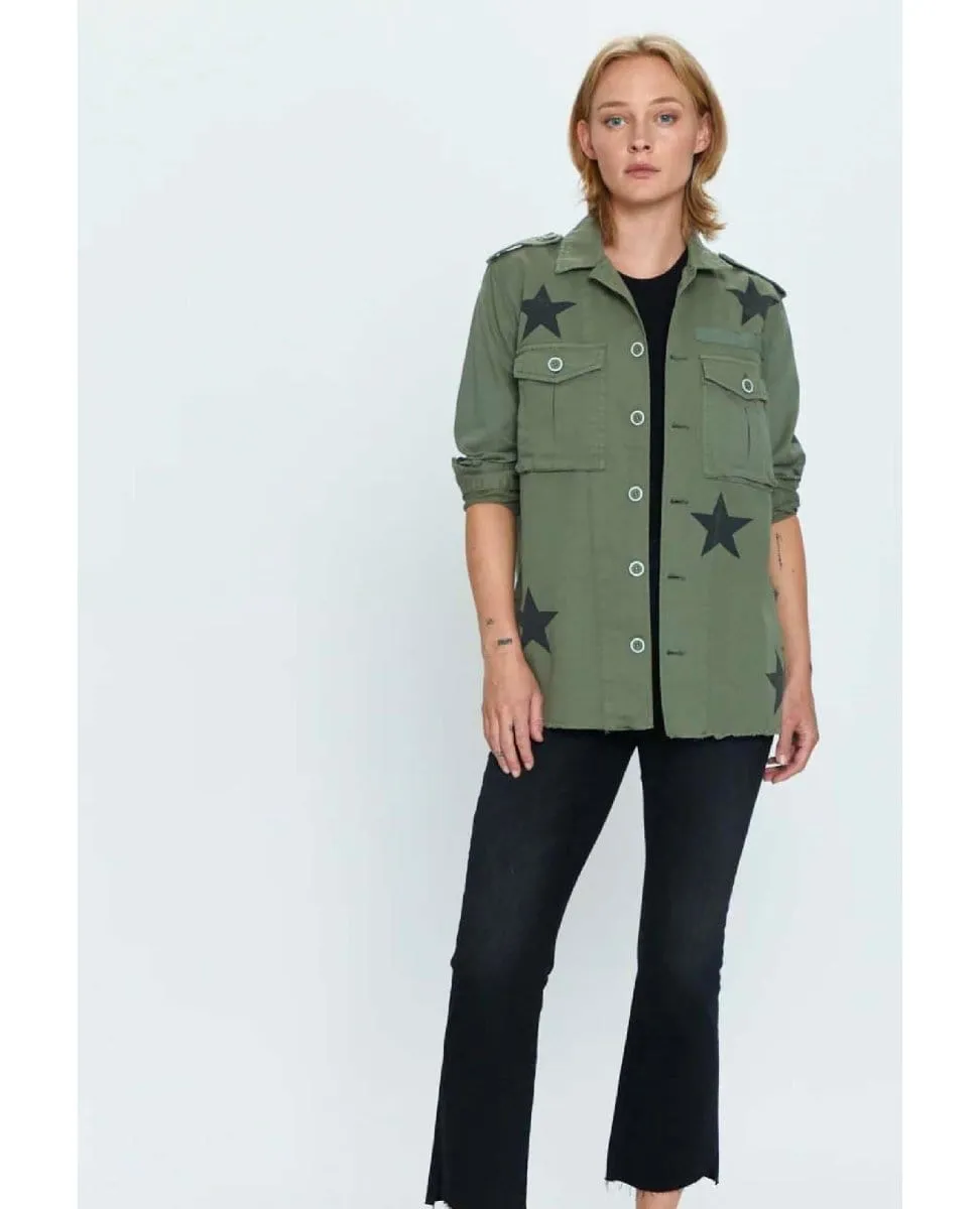 Camilo Military Star Jacket Royal