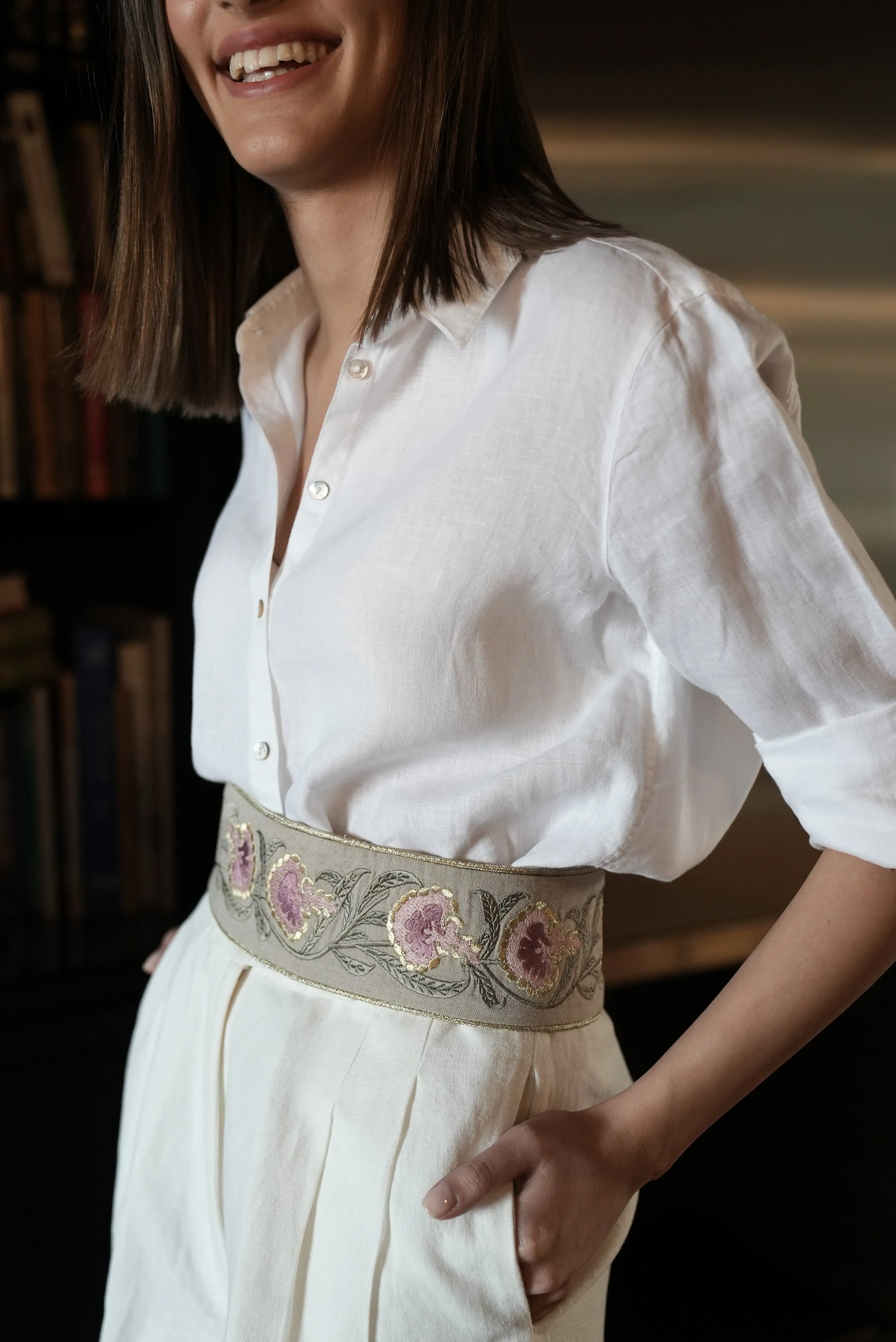 Carnation Belt- Pink