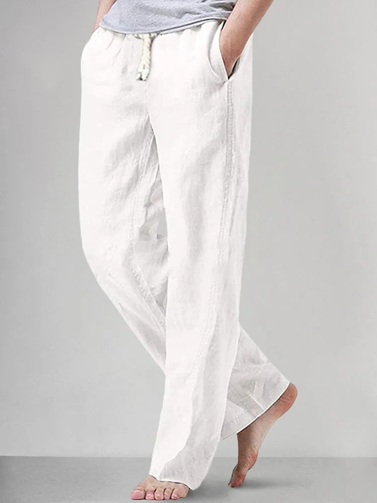 Casual Linen Style Cozy Pants