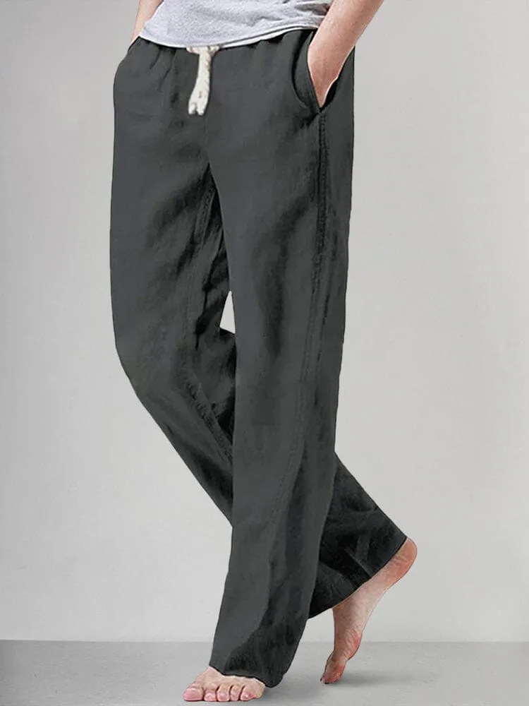 Casual Linen Style Cozy Pants