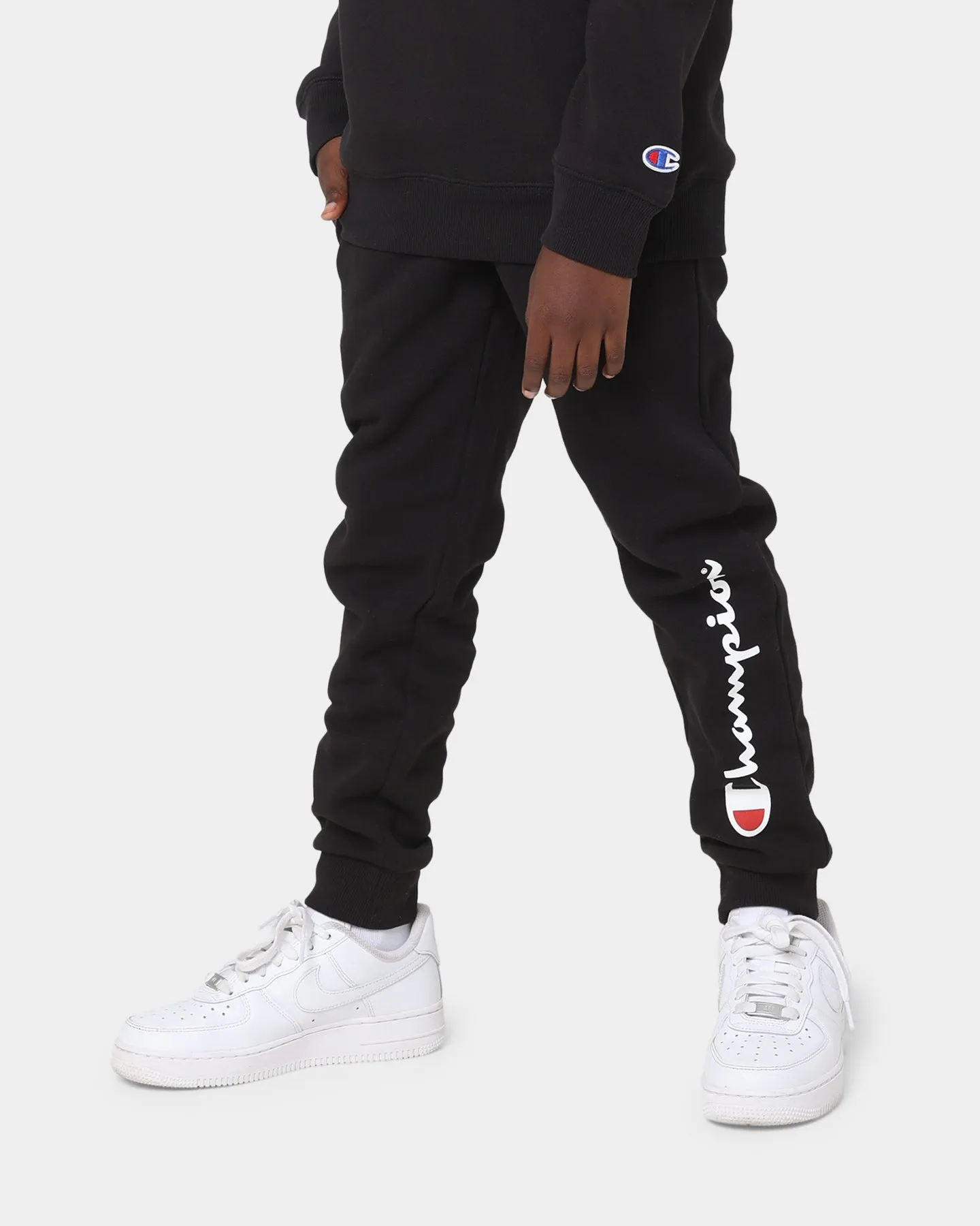 Champion Kids' Script Cuff Pants Black