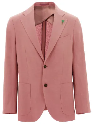 Christian Brookes Linen Blend Pink Jacket