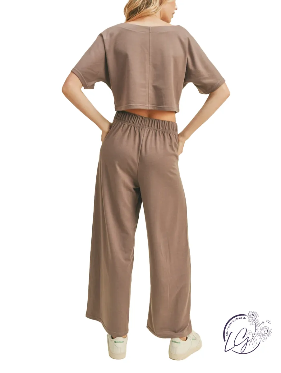 Coastal Charm Wide Leg Pants