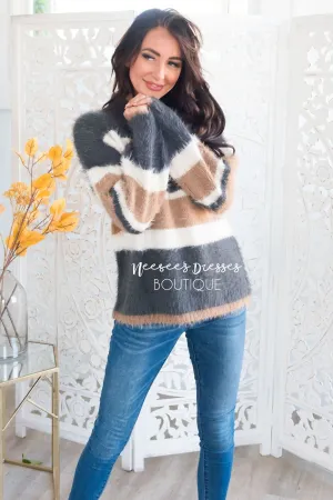 Cozy Campfire Modest Sweater