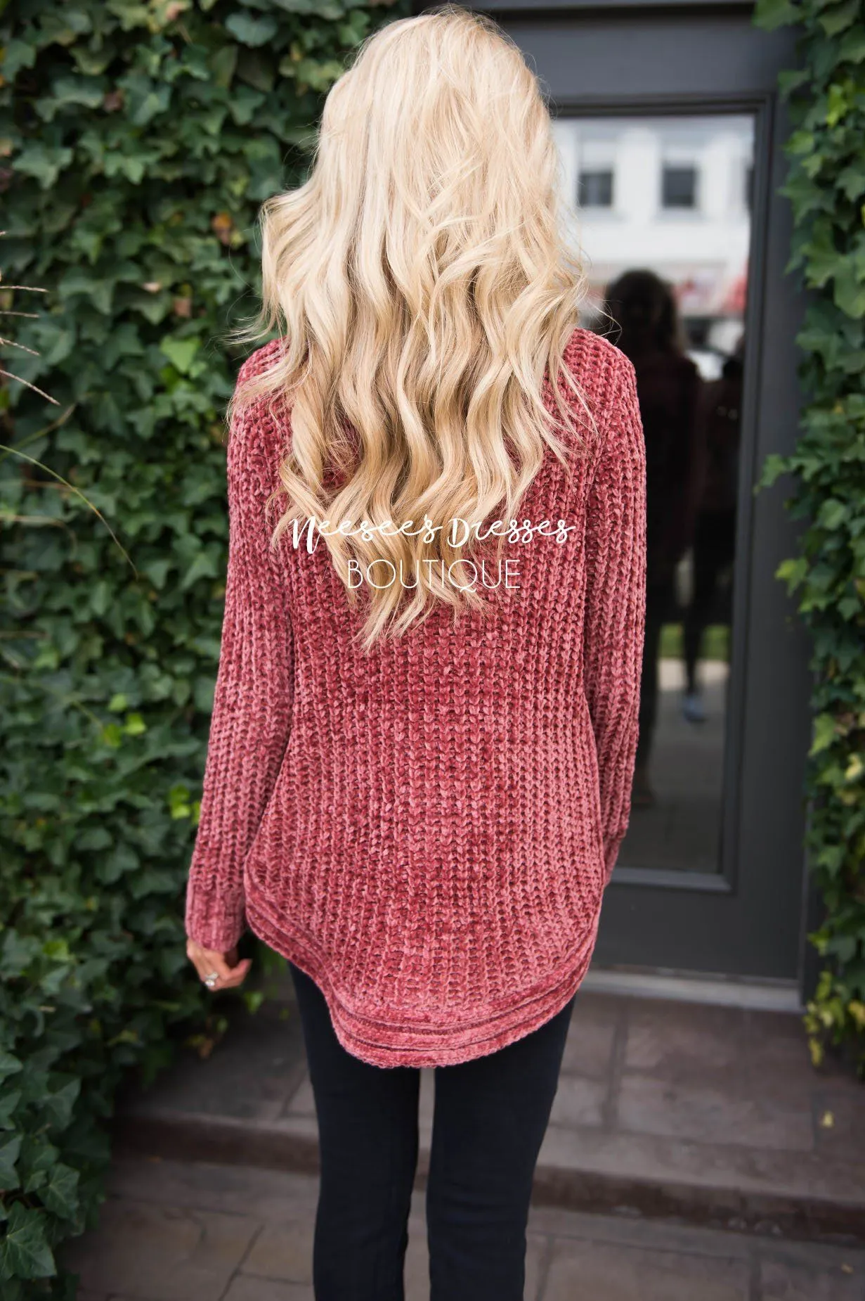 Cozy Fireside Chenille Sweater