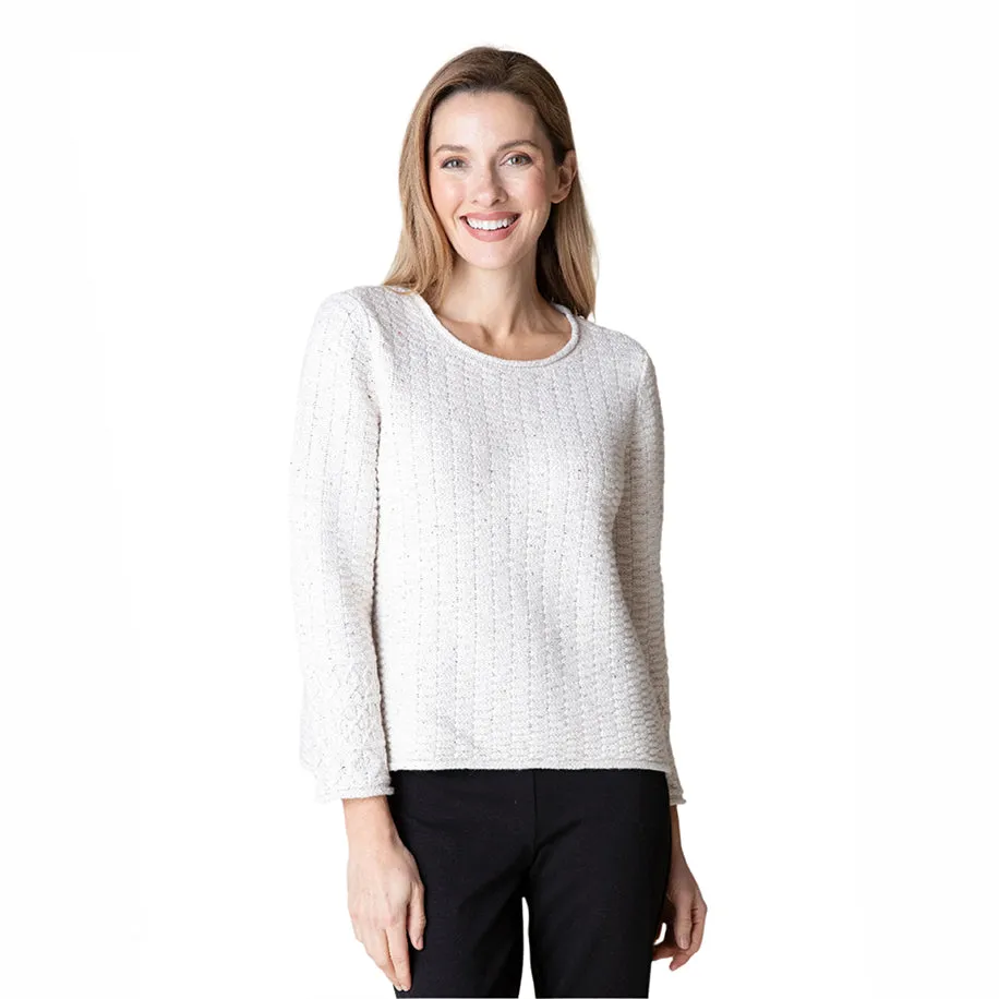 Habitat "Harvest Tweed" Cozy Pullover Top - 89105