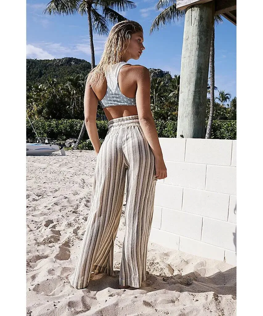 Jones Beach Wide Leg Pant Army Combo