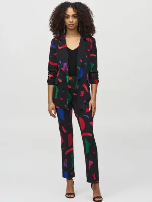 Joseph Ribkoff Silky Knit Abstract Print Blazer 244231 Col 178