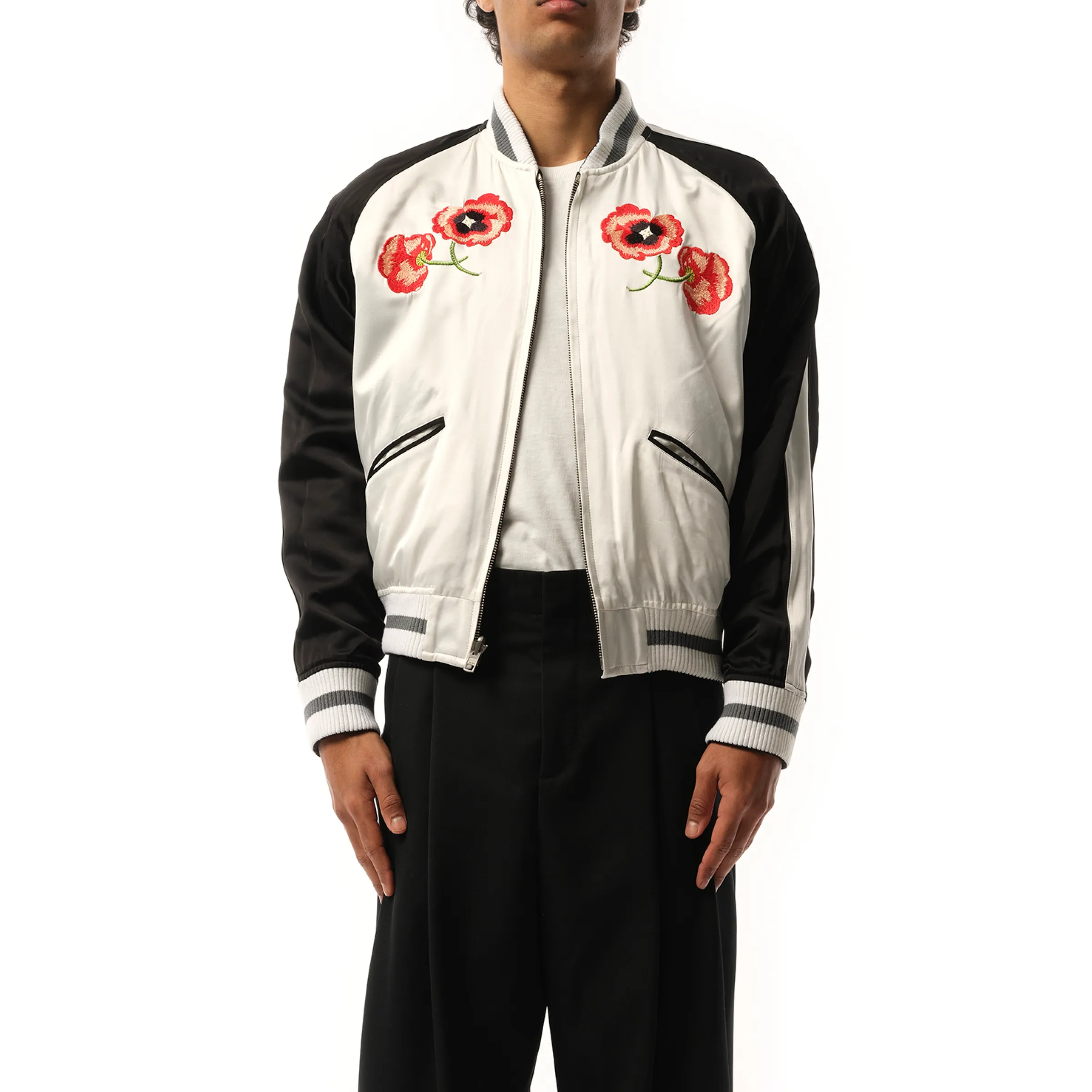 Kenzo Elephant Reversible Souvenir Jacket in Black