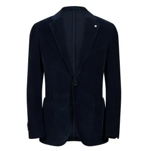 L.B.M. 1911 Unstructured Two-Button Jacket NAVY REG