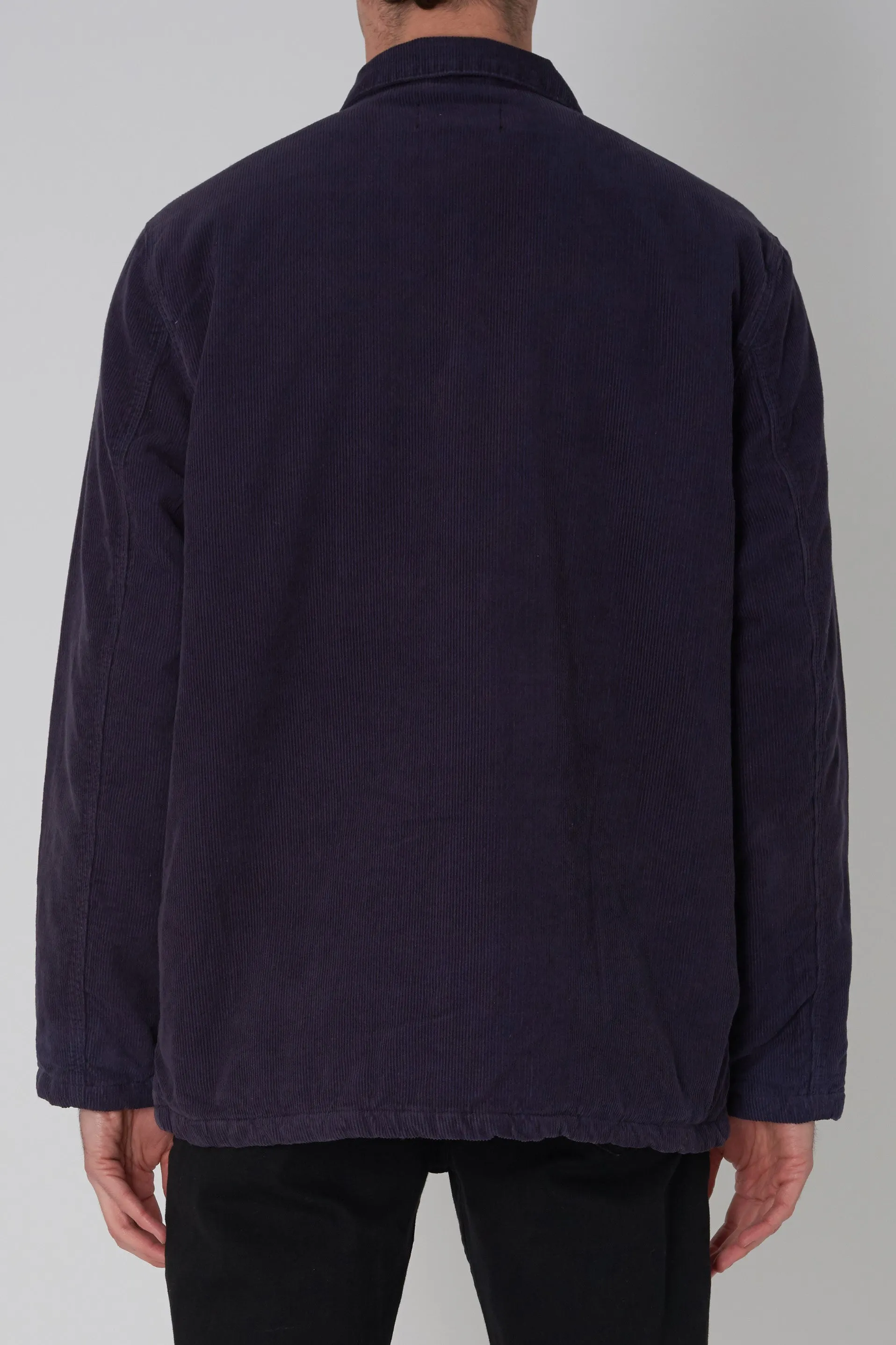 Men At Work Cord Jacket - Navy