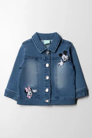 Minnie Mouse Denim Jacket Blue