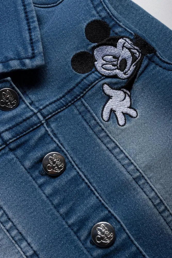 Minnie Mouse Denim Jacket Blue