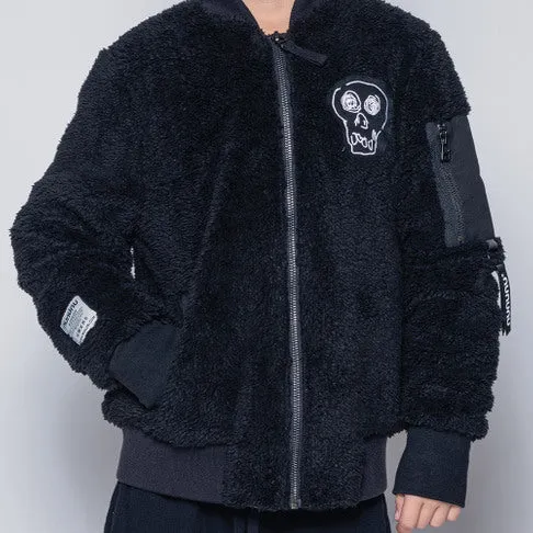 NUNUNU Sherpa Bomber Jacket