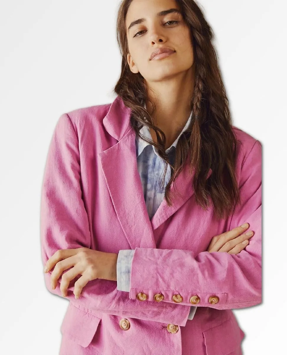 Olivia Blazer Pink Envy