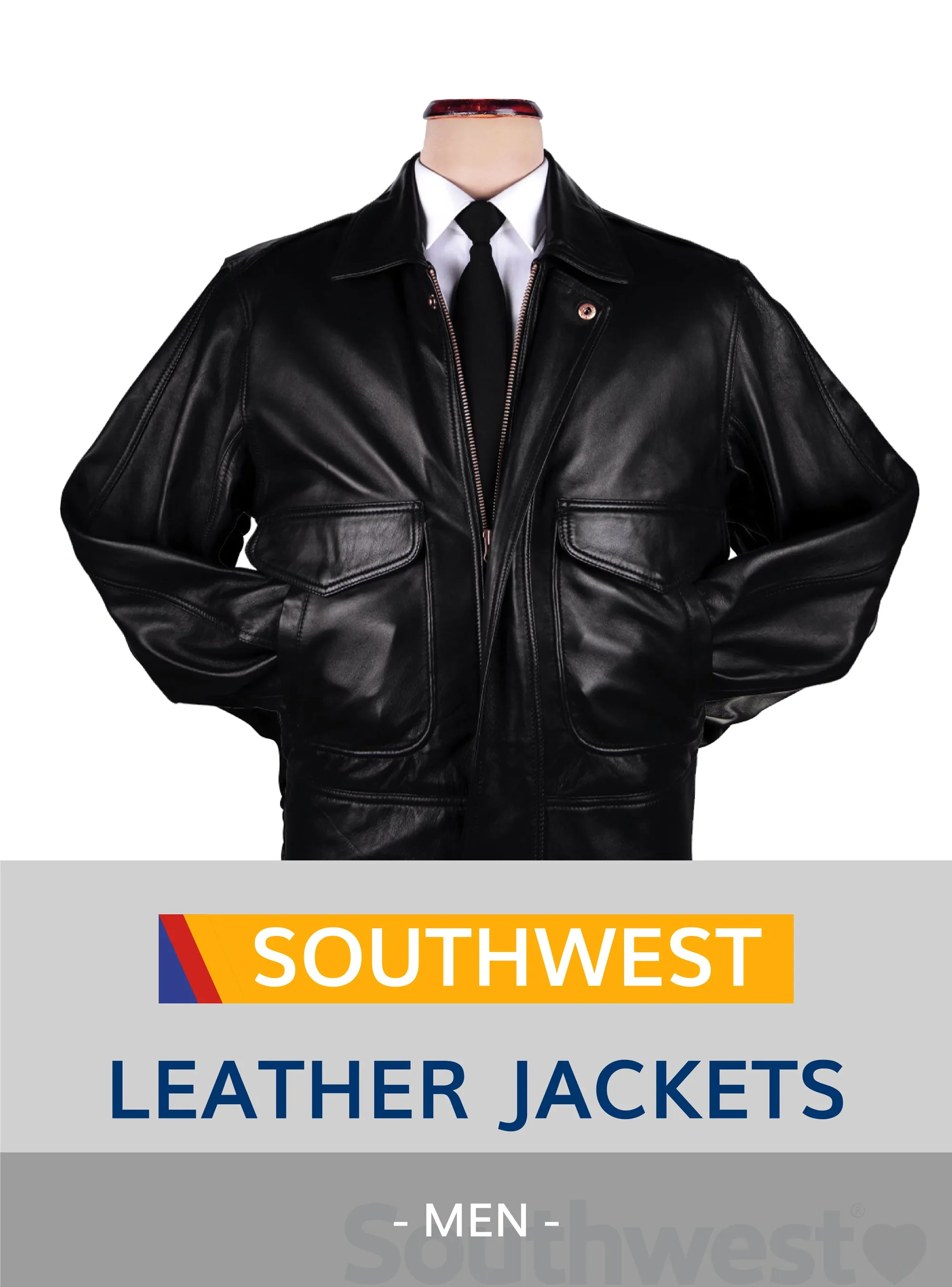 SOUTHWEST UNIFORM LEATHER JACKETS MEN