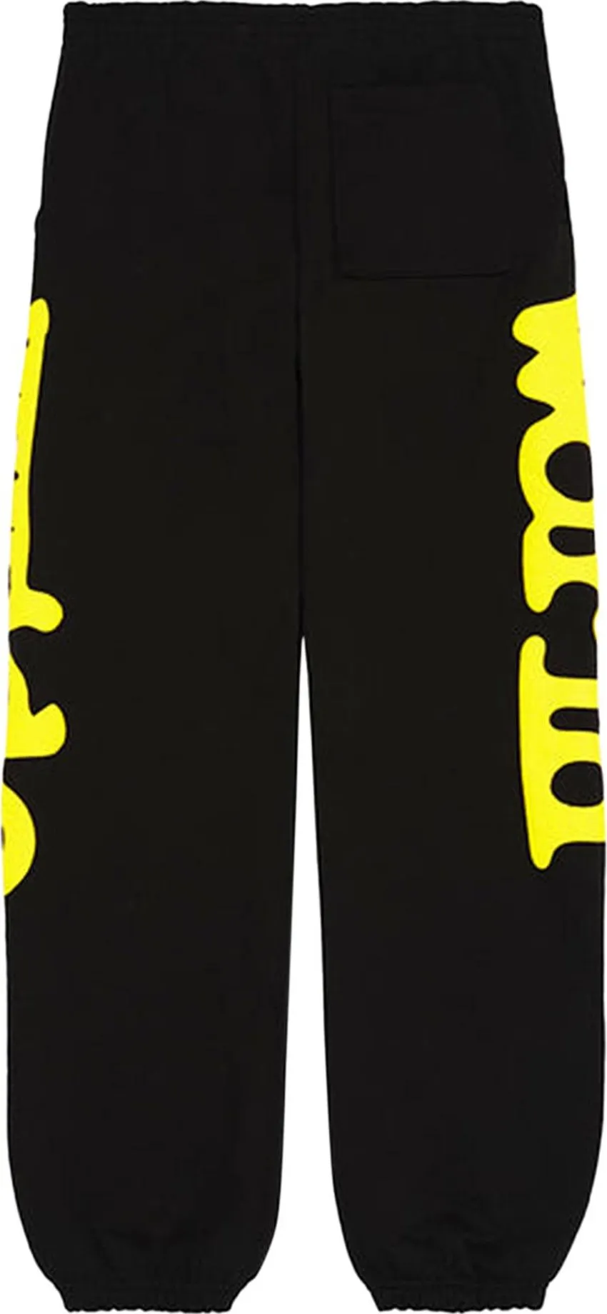 Sp5der - Beluga Sweatpants - Black/Yellow