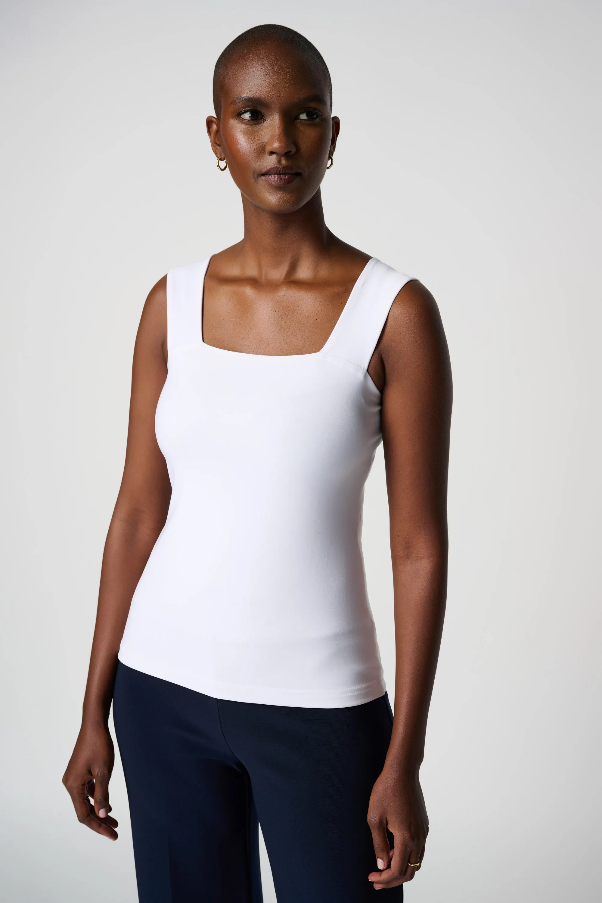 Square-Neck Cami Essential Colors