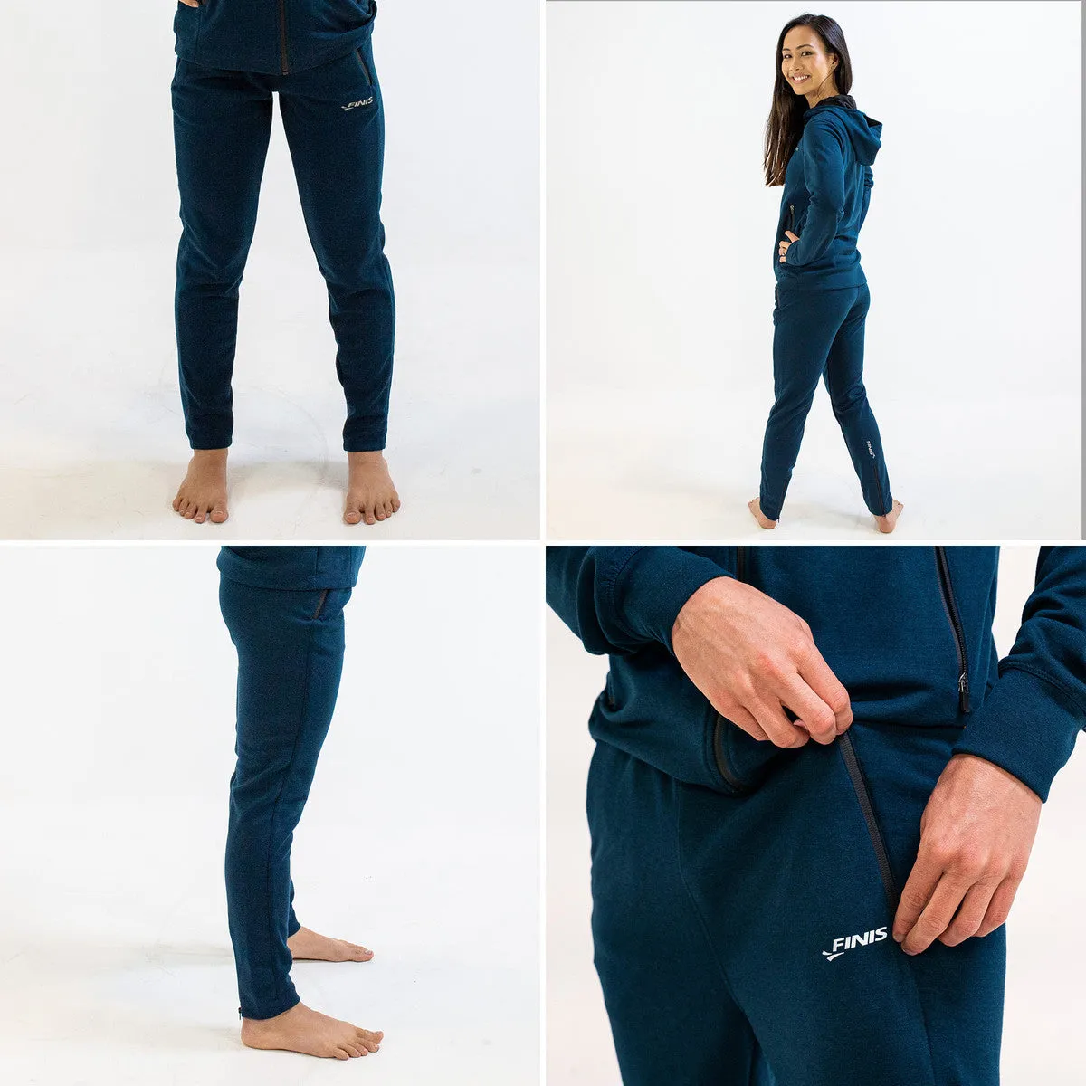 Tech Pant Womens | Jogger-Style Pants (Navy)