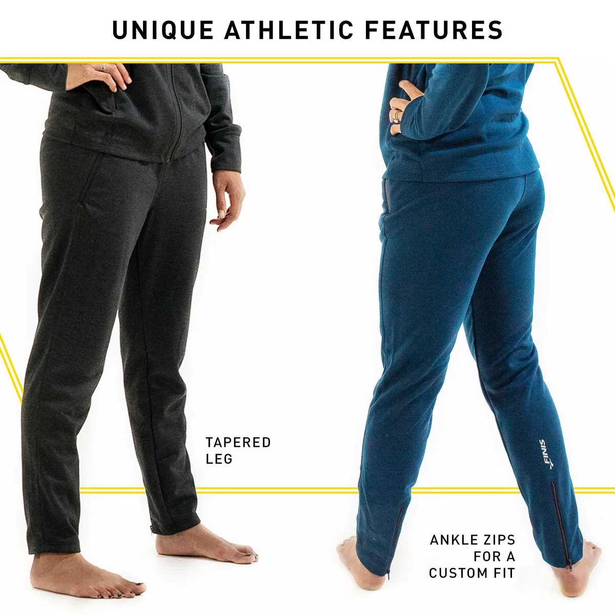 Tech Pant Womens | Jogger-Style Pants (Navy)