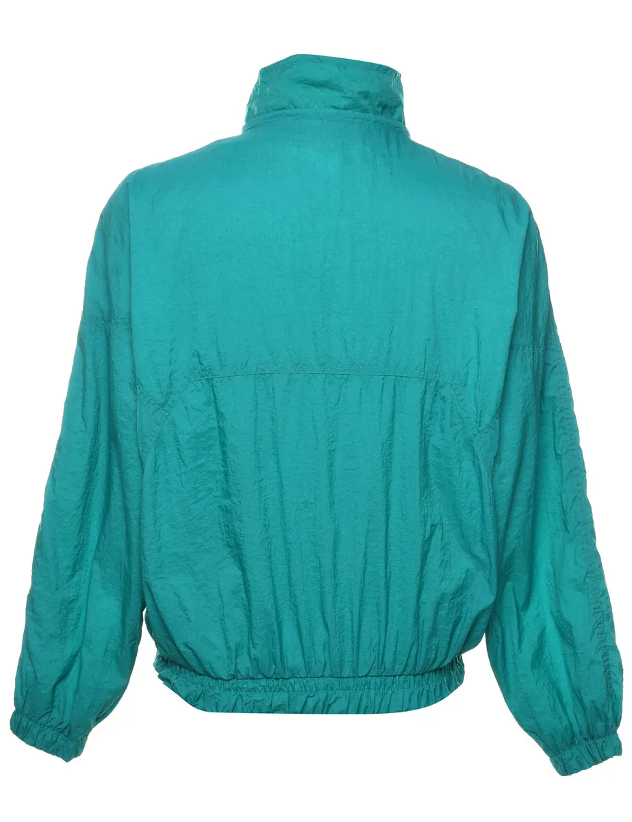 Turquoise Classic Nylon Jacket - M