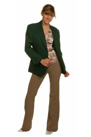 Women's Hunter Green Blazer